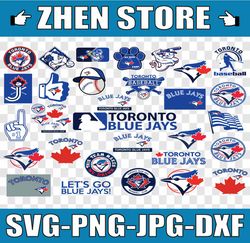 Toronto Blue Jays svg,  Cut Files, SVG Files, Baseball Clipart, Cricut, Toronto svg, Blue Jays svg, MLB svg, Cl