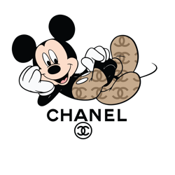 Chanel mickey disney fashion Svg, Chanel brand Logo Svg, Chanel Logo Svg, Fashion Logo Svg, File Cut Digital Download