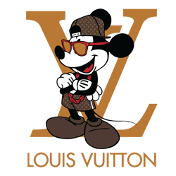 Louis Vuitton mickey Svg, Louis Vuitton Logo Svg, Louis Vuitton Logo Svg, Fashion Logo Svg, File Cut Digital Download