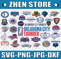NBA Oklahoma City Thunder, Oklahoma svg, basketball bundle svg,NBA svg, NBA svg, Basketball Clipart, Svg For Cr