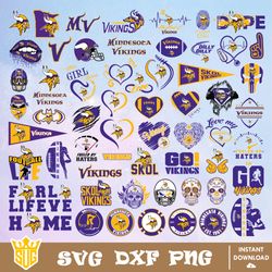 Minnesota Vikings Svg, National Football League Svg, NFL Svg, NFL Team Svg, American Football Svg, Sport Svg Files