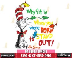 Dr Seuss Bundle Svg, Dr Seuss Bundle svg eps dxf png, for Cricut, Silhouette, digital , file cut , Instant Download