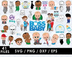 The Boss Baby Svg Files, The Boss Baby Png File, Vector Png Images, SVG Cut File for Cricut, Clipart Bundle Pack