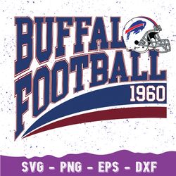 Buffalo Football Svg, Vintage Style Buffalo Football Crewneck Svg, Football Svg, Buffalo Svg, Vintage Svg
