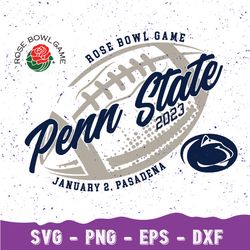 2022 Penn State Rose Bowl Crewneck Svg, Rose Bowl P-SU Football Svg,Penn State Rose Bowl Gameday Svg, Rose Bowl Penn Sta