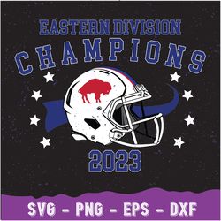 Red Buffalo Bills East Division Champions Pullover Crewneck Svg, Bills Division Champs Svg, Buffalo Football Svg