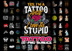 Combo Tattoo PNG Bundle,Tattoo Png,tattoo fan Gift ,Tattoo enthusiast PNG,PNG,Digital Download