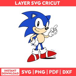 Sonic New Frontier By Adventure Sonic The Hedgehog He Hedgehog Sonic Cliparts Svg, Png, pdf, dxf digital file
