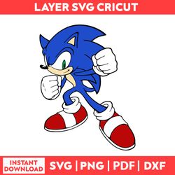 Sonic Behold Shadic He Hedgehog Sonic Cliparts Svg, Png, pdf, dxf digital fille