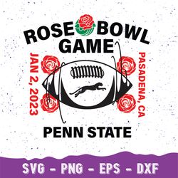 rose bowl game penn state jan 2 2023 svg graphic designs