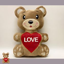 Personalised BearTeddy Stuffed Toy ,Super cute personalised soft plush toy, Personalised Gift, Unique Personalized Birth