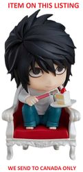 Death Note Nendoroid L 2.0 Version 1200 Action Figure IN BOX USA Stock 4" ITEM ON THIS LISTING WE SEND TO CANADA ONLY
