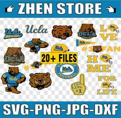 UCLA Football , Bruins Nation, College Football SVG Files, Cricut, Silhouette Studio, Digital Cut Files, Cricut