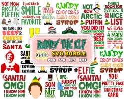 350 Buddy the elf svg,christmas svg,svg for cricut,christmas bundle,santa svg,pew pew grinches svg