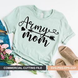 Army mom SVG Cut file