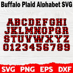 Buffalo Plaid SVG Fonts, Alphabet Svg, Font svg, Silhouette, Cricut Font, Bundle Font, Cute Fonts, Instant Download