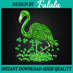 Happy St. Patrick's Day Flamingo Png, Lovers Green Saint Patrick Png, Patrick Day Png, Digital download