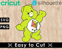 Care Bears Svg Files, Care Bears Png Files, Vector Png Images, SVG Cut File for Cricut, Clipart Bundle