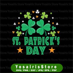 St Patrick's Day Svg, Clover Png, Happy ST Patrick's Day, Sublimation, Cut File, Lucky Charm