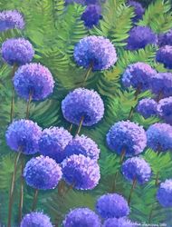 Lilac flowers/Oil painting/Digital download print