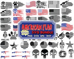 American Flag Svg For Cricut and Silhouette, USA Flag Cut File, American Flag Svg, Png, Jpg, Eps, Dxf, Patriotic Flag