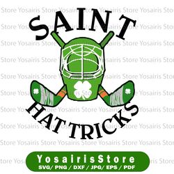 Hockey Saint Hattrick's St Patrick's Irish Hockey PNG Sublimations