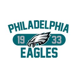 Vintage Philadelphia Eagles 1933 Logo Team Svg Cutting Files