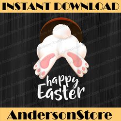 Happy Easter Bunny Rabbit Eggs Easter Day Png, Happy Easter Day Sublimation Design