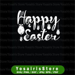 Easter SVG, Happy Easter svg, Hoppy Easter SVG, bunny svg, Easter bunny svg, Digital cut file, Easter svg file,