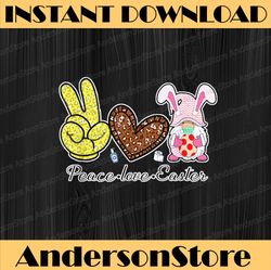 Peace Love Easter Day Png, Happy Easter Day Sublimation Design