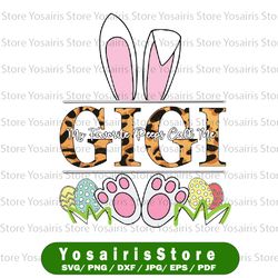Easter Bunny Ears My Favorite Peeps Call Me Gigi Svg Png, Easter Shirt for Gigi , Cute Easter Shirts For Gigi