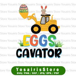 Easter Egg Hunt Svg, Funny Excavator Svg, Easter Kids Shirt, Easter Shirt, Excavator Kids Shirt