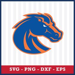 Boise State Broncos Svg, Boise State Broncos Logo Svg, NCAA Svg, Sport Svg, Png Dxf Eps