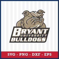 Bryant Bulldogs Svg, Bryant Bulldogs Logo Svg, NCAA Svg, Sport Svg, Png Dxf Eps