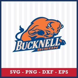 Bucknell Bison Svg, Bucknell Bison Logo Svg, NCAA Svg, Sport Svg, Png Dxf Eps