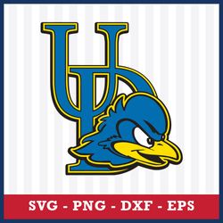 Delaware Blue Hens Svg, Delaware Blue Hens Logo Svg, NCAA Svg, Sport Svg, Png Dxf Eps File