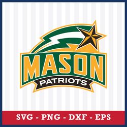 George Mason Patriots Svg, George Mason Patriots Logo Svg, NCAA Svg, Sport Svg, Png Dxf Eps File