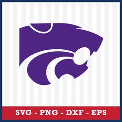 Kansas State Wildcats Svg, Kansas State Wildcats Logo Svg, NCAA Svg, Sport Svg, Png Dxf Eps File