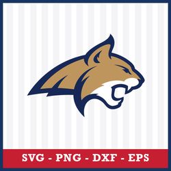 Montana State Bobcats Svg, Montana State Bobcats Logo Svg, NCAA Svg, Sport Svg, Png Dxf Eps File