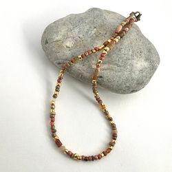 Mixed Bead Surfer Necklace - Eco-Friendly