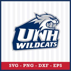 New Hampshire Wildcats Svg, New Hampshire Wildcats Logo Svg, NCAA Svg, Sport Svg, Png Dxf Eps File