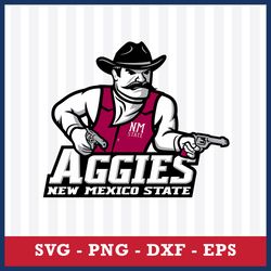 New Mexico State Aggies Svg, New Mexico State Aggies Logo Svg, NCAA Svg, Sport Svg, Png Dxf Eps File