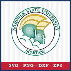 Norfolk State Spartans Svg, Norfolk State Spartans Logo Svg, NCAA Svg, Sport Svg, Png Dxf Eps File