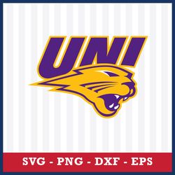 Northern Iowa Panthers Svg, Northern Iowa Panthers Logo Svg, NCAA Svg, Sport Svg, Png Dxf Eps File