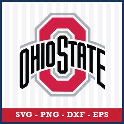 Ohio State Buckeyes Svg, Ohio State Buckeyes Logo Svg, NCAA Svg, Sport Svg, Png Dxf Eps File