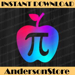 Happy Pi Day Cute Apple Pie 3.14 Funny Science Math Teacher Pi Day, Funny Pi Day, Math 14th PNG Sublimation