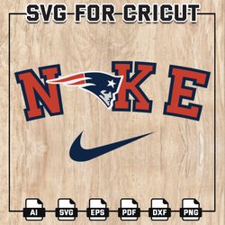 Nike New England Patriots Svg, NFL Patriots Svg, New England Patriots NFL SVG, Patriots NFL, NFL Teams, Instant Download