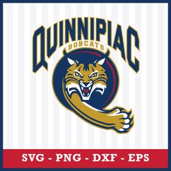 Quinnipiac Bobcats Svg, Quinnipiac Bobcats Logo Svg, NCAA Svg, Sport Svg, Png Dxf Eps File