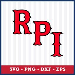 RPI Engineers Svg, RPI Engineers Logo Svg, NCAA Svg, Sport Svg, Png Dxf Eps File