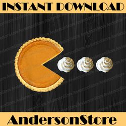 Pumpkin Pie Eating Whipped Cream Funny Boys Thanksgiving Pi Day, Funny Pi Day, Math 14th PNG Sublimation